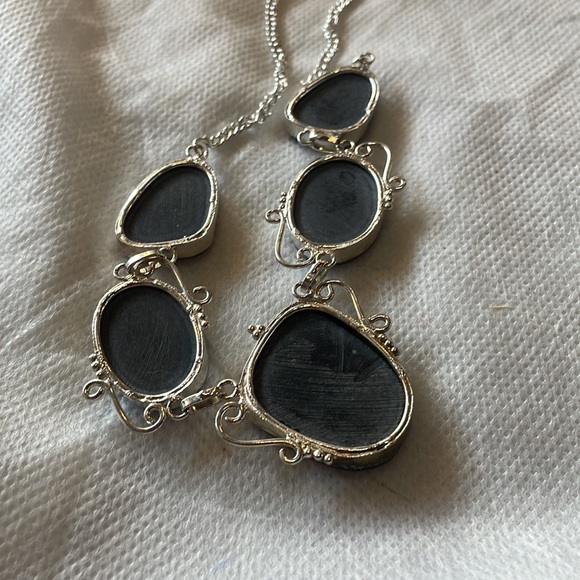 Abalone sterling silver necklace - Picture 5 of 6